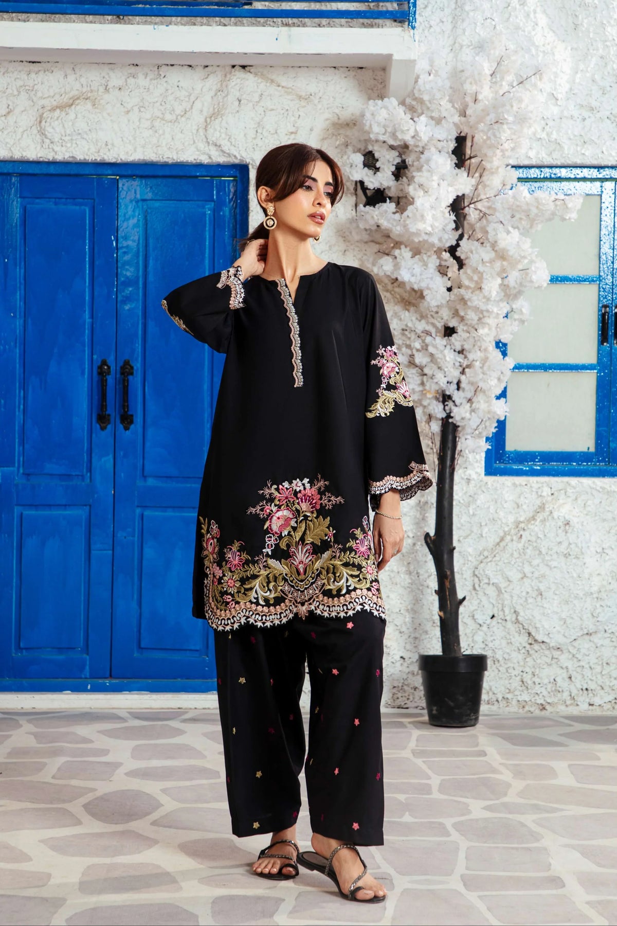 Mehar 2 PCs EMBROIDERY