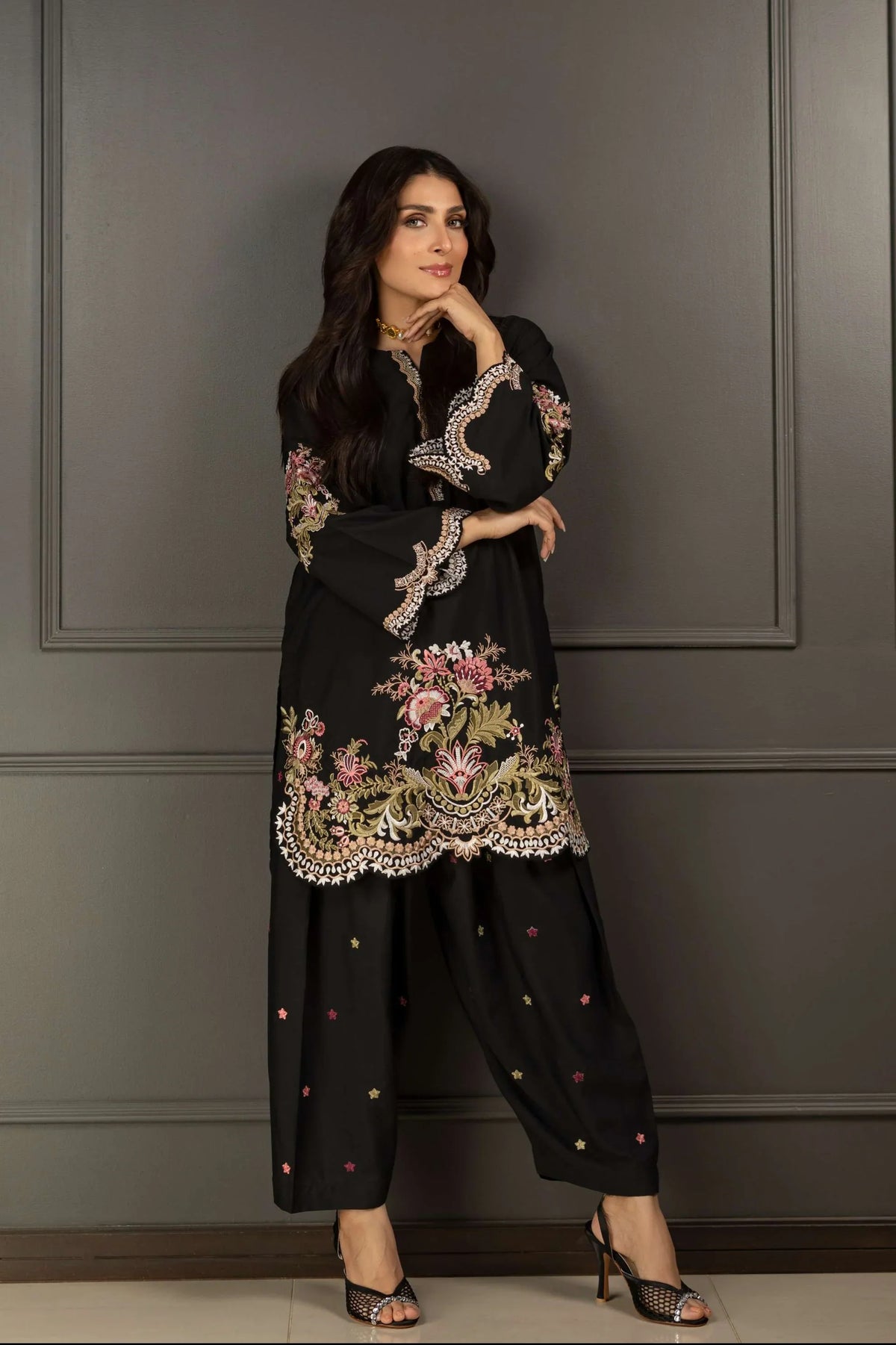 Mehar 2 PCs EMBROIDERY