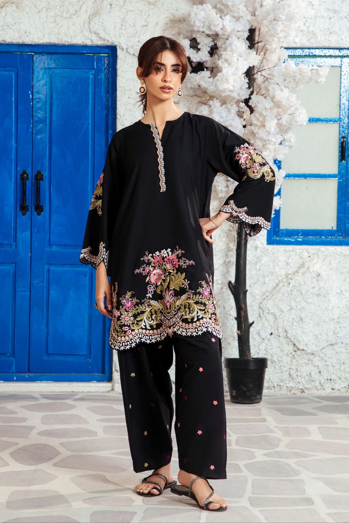 Mehar 2 PCs EMBROIDERY
