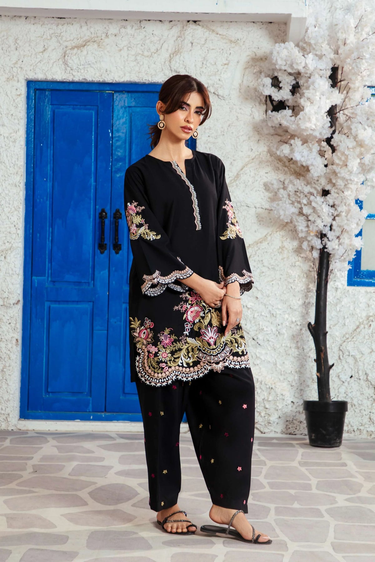 Mehar 2 PCs EMBROIDERY