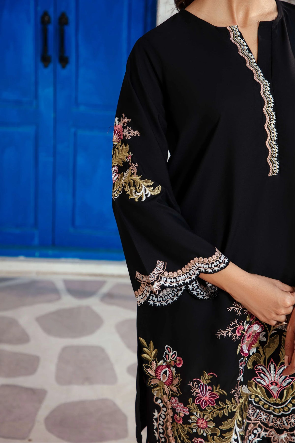 Mehar 2 PCs EMBROIDERY