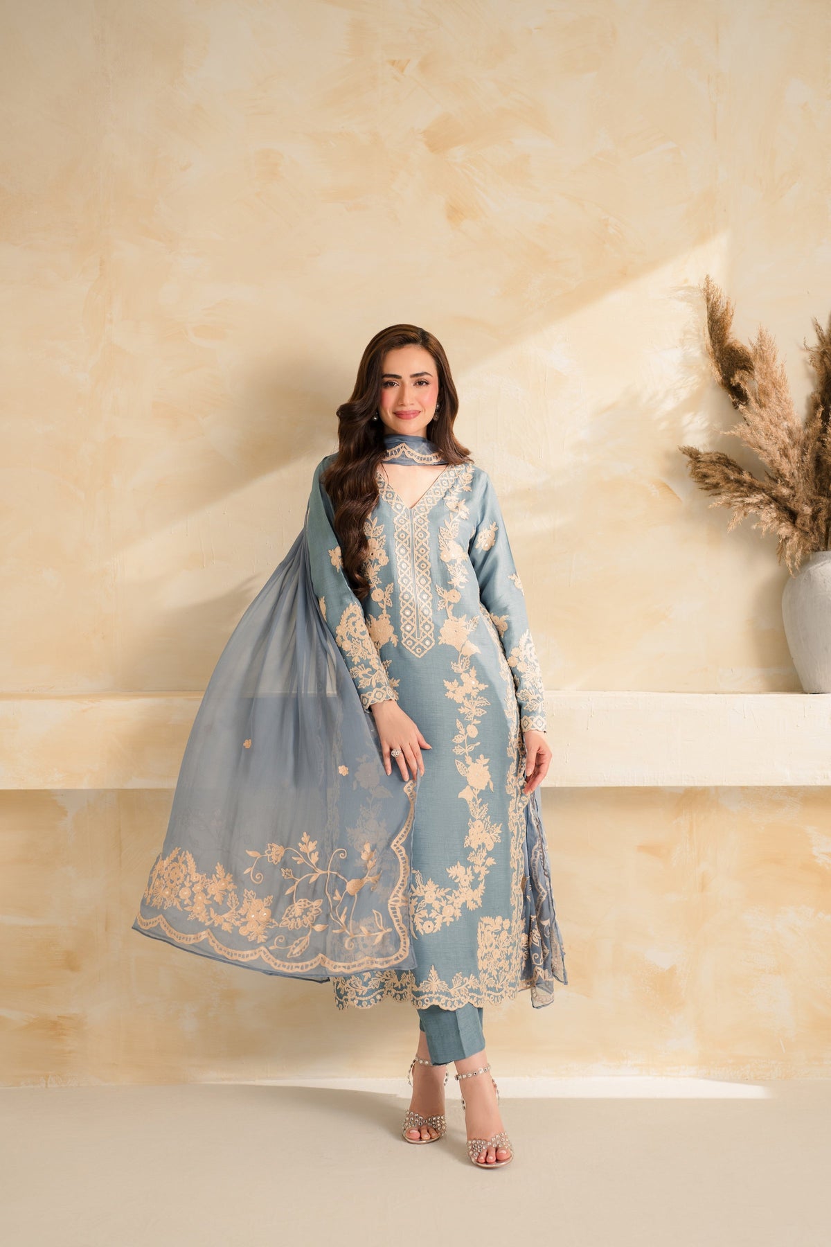 MAHZEEB 3PCS