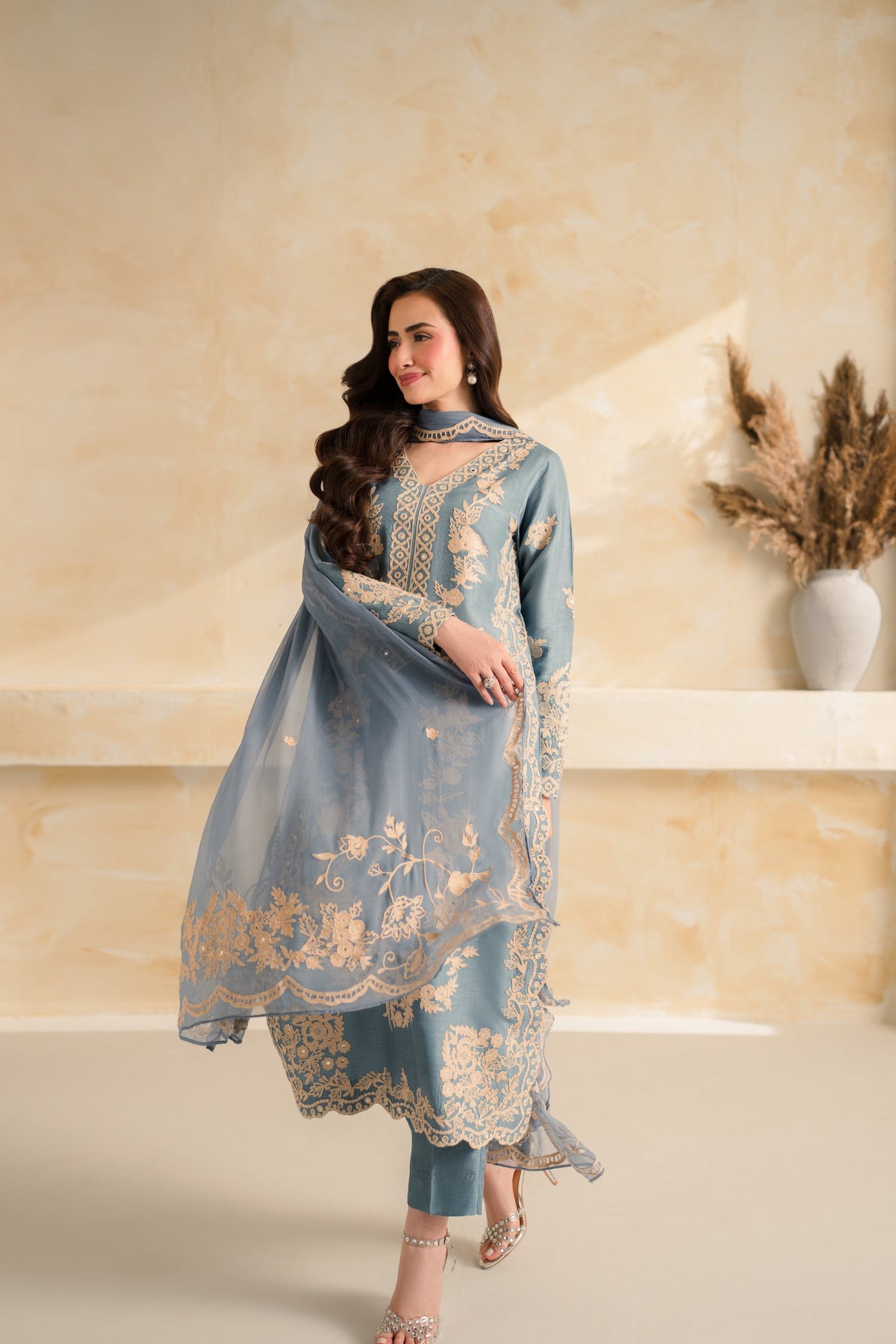 MAHZEEB 3PCS